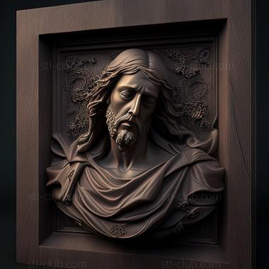 3D model st jesus (STL)